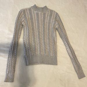 Scotch and Soda Blue and White Sweater. Size Small